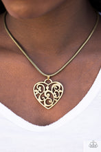 Load image into Gallery viewer, FILIGREE Your Heart With Love - Brass
